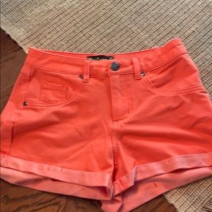 Bright Orange Shorts